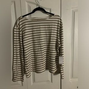Ricki’s Long Sleeve Boat Neck Top